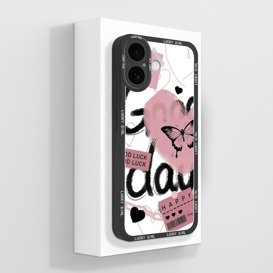 Cute Panda Case For iPhone 17 Pro Max / iPhone Air High Quality Back Cover Liquid Silicone Anti Drop Soft Bumper For iPhone17