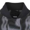 Vans Blur Logo Bomber Woven Sports Zip Fashion Baseball Jacket Men jackets Black Gray VN000J1SDKF