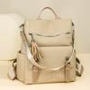 Vintage Large Capacity Backpack Women's Travel Shoulder Bag Handbag Three-purpose Bag