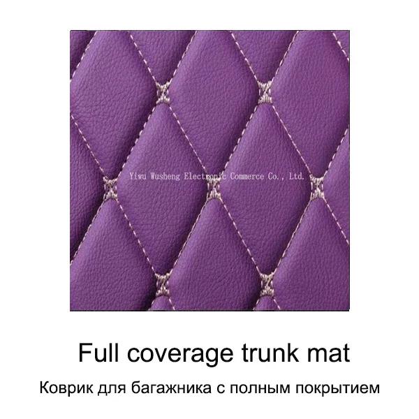 Full Coverage Car Trunk Mats for Dodge Challenger 2015-2020 JOURNEY 2009-2015 Caliber Interior Details Car Accessories