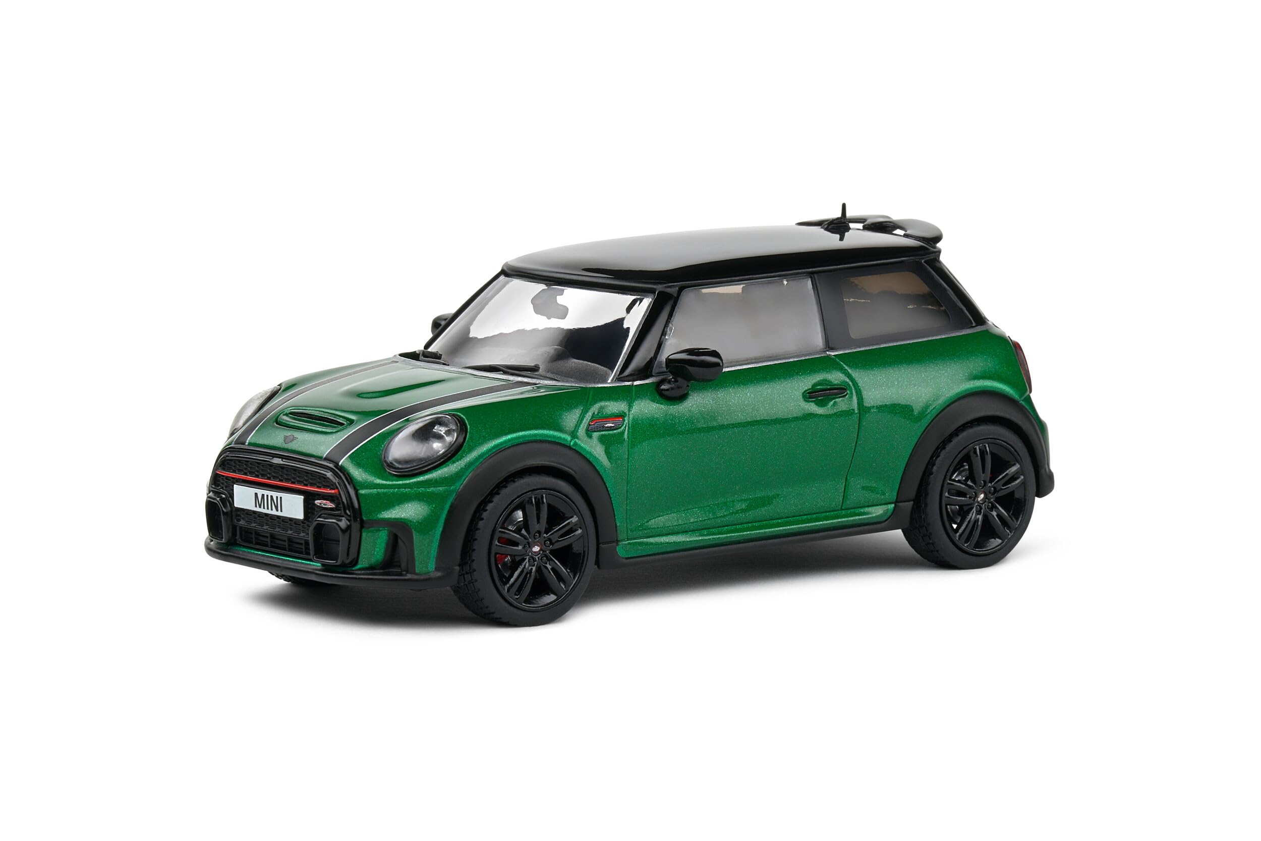 

Твердый Мини-автомобиль Mini John Works 2023 Mini John Works 1/43 (зеленый) [Элемент] зелёный
