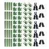 70 Pack of Adjustable Plant Connector Clips for Garden Trellis Designed To Support Growth of Climbing Plants Effectively
