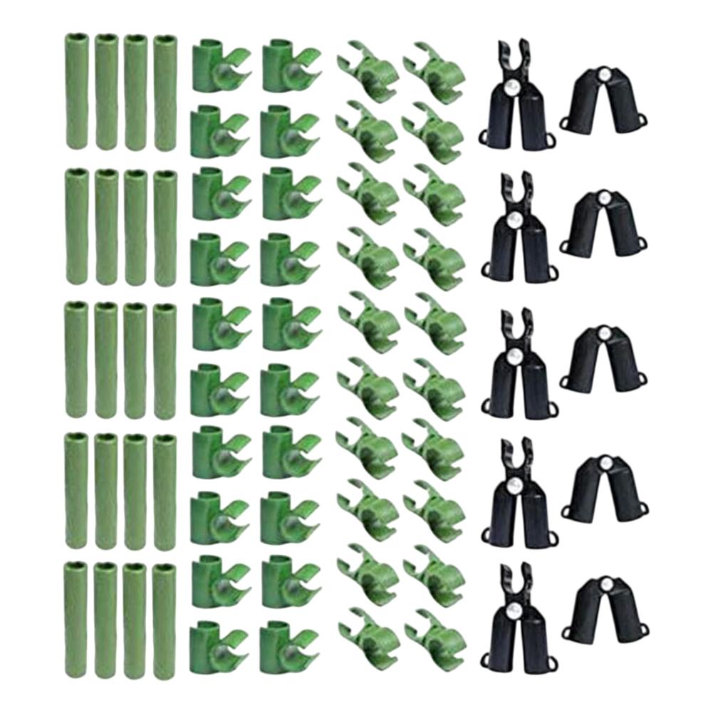 70 Pack of Adjustable Plant Connector Clips for Garden Trellis Designed To Support Growth of Climbing Plants Effectively