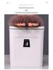 Wall-Mounted Trash Can with Lid for Kitchen, Bathroom, and Living Room - Creative Hanging Storage Wastebasket