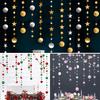 Christmas Pull-Flower Ribbon Ornaments for Windows, Birthdays, and Classrooms