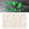 3D Silicone Leaves Fondant Cake Mold Creative Chocolate Sugarcraft Mould Decorating DIY Tool Silicone Cake Mold Sugarcraft Mould