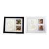 Baby Handprint Footprint Photo Frame with Ink Pad Newborn Infant Girls Boys Hand Foot Print Impression Picture Frame New Mom Keepsake Gift