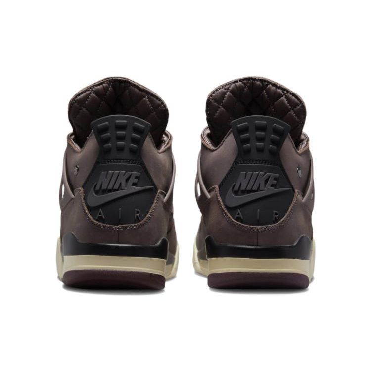 A Ma Maniére x Air Jordan 4 Retro Violet Ore Unisex Sneakers Viola Medio-Ash Nero DV6773-220
