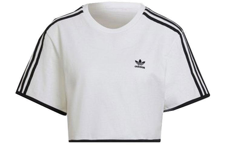 Adidas Originals Hot Girl Collection T Shirt Women s White HE4676 36