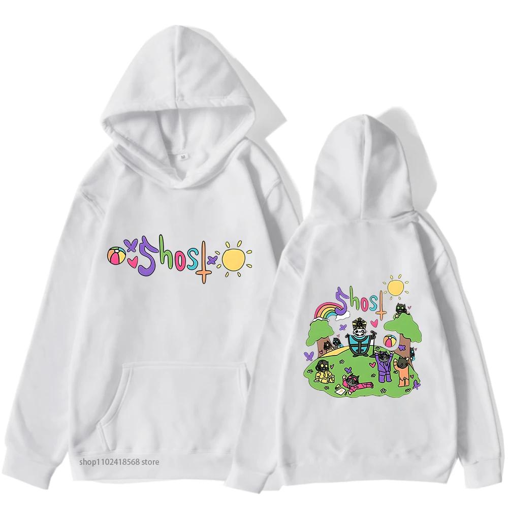 Ghost Musikband Hoodie für Herren High Street Sweatshirt Langarm Kleidung Streetwear Damenbekleidung Y2k Männlich