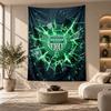 Decorative Tapestry,Werder Bremen Football Printed Wall Art, Lightweight Wall Hanging For Bedroom Background