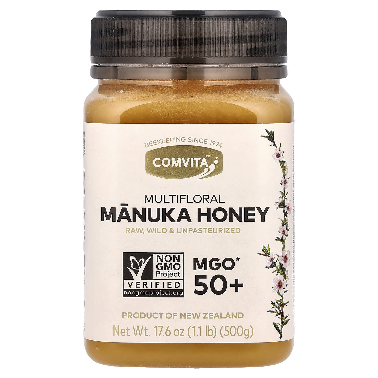 

Manuka Honey, Mgo 50+, 500G(17.6Oz)