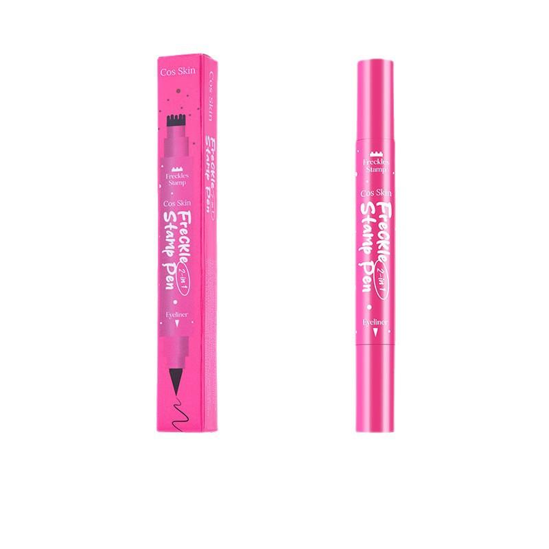 CosSkin Zweischneidiger Sommersprossen-Eyeliner Stift Natürlich Wasserfest Langanhaltend