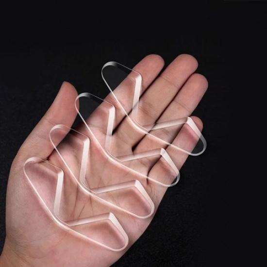 4x Автоаксессуары Защитные накладки на кромку двери Невидимые защитные наклейки от царапин