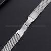 Silver Gold Black Stainless Steel Watch Strap Folding Safety Clasp Metal Watchband 18mm 20mm 22mm Universal Bracelets for Seiko