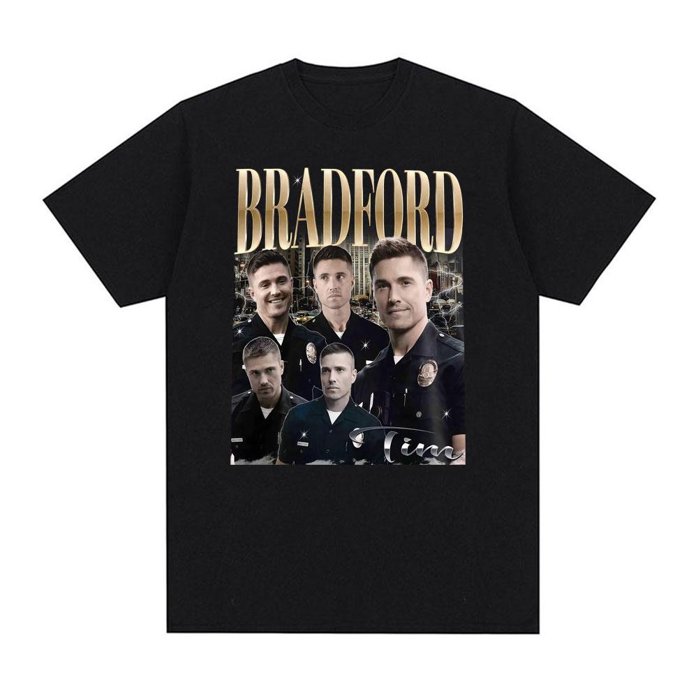 

TV Show Fan Tim Bradford Vintage Graphic T Shirt Men s Clothing Fashion Trend Cool T Shirts Man Casual Cotton Oversized T-shi... S разноцветный