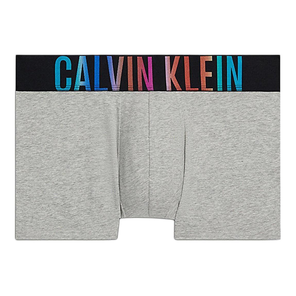 

Calvin Klein Color Block Comfortable Letter Jacquard Boxer Briefs Men underwear Gray NB3939A-P7A S