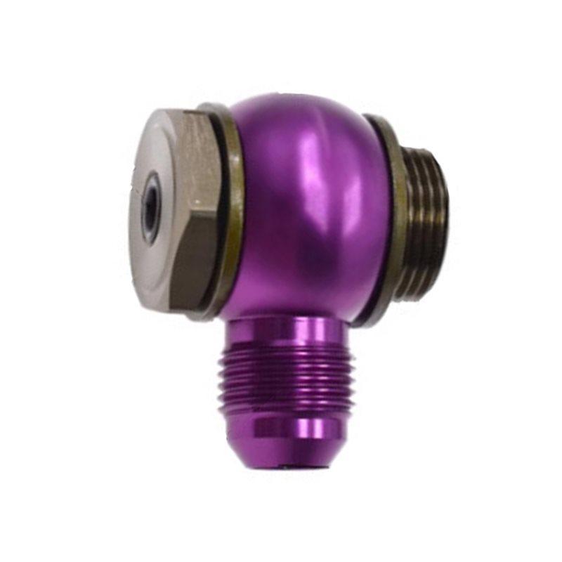 Ball Adaptor Bolt Fitting Male M22-1.5 To AN8 AN10 360° Rotating Swivel Fitting For Oil Cooler