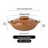PuPan Ceramic Shallow Casserole Pot