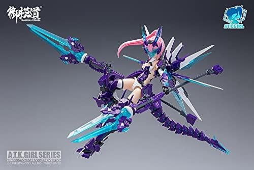 Doyusha Eastern Model ATK Girl Four Sacred Beasts Blue Dragon 1/12 Scale Pre-Colored Plastic Model Kit, Approximately 16cm Tall