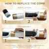 Professional 5 In 1 Hair Dryer Hot Air Comb Curler For Dyson Airwrap Hair Dryer Styling Tool Hair Straightener Hairdressing Tool