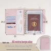Koreanischer frischer Stil A5/A6 Macaron Loseblatt-Notizbuch