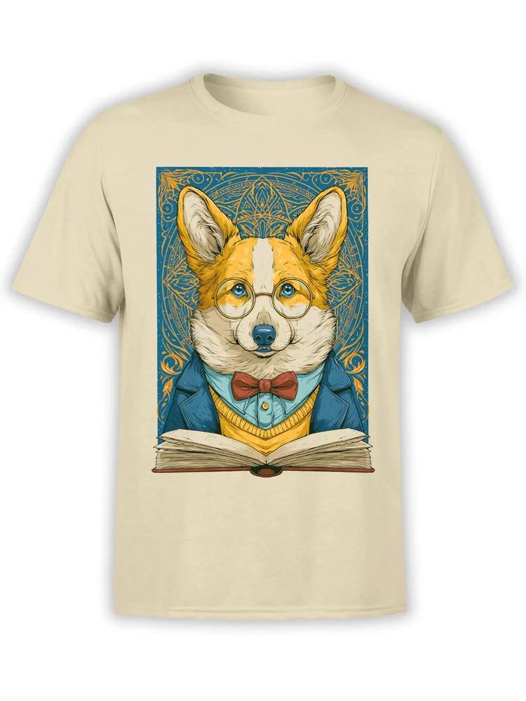 Professor Corgi Corgi Tshirt Unisex S