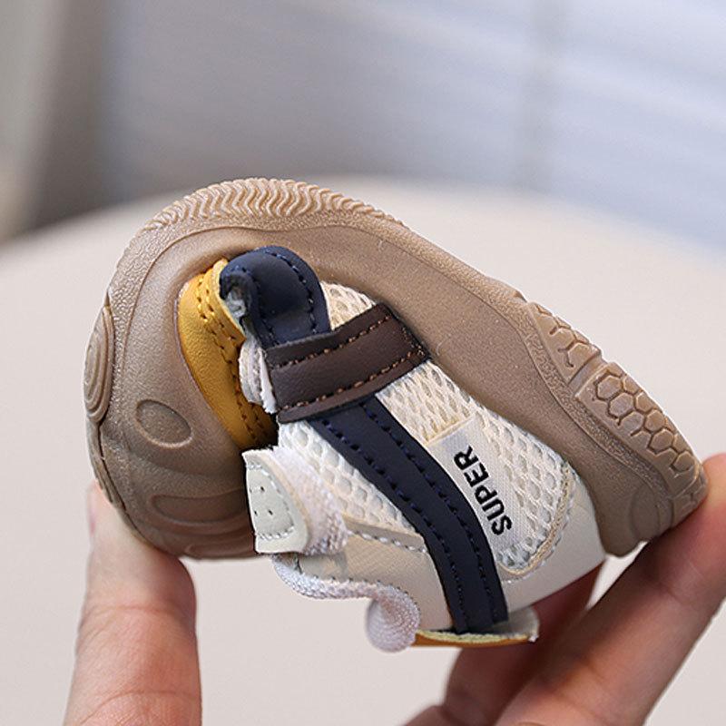 Infant Toddler Shoes Autumn New Casual Running Shoes Boys and Girls Toddler Net Shoes 0-1-2 Years Old