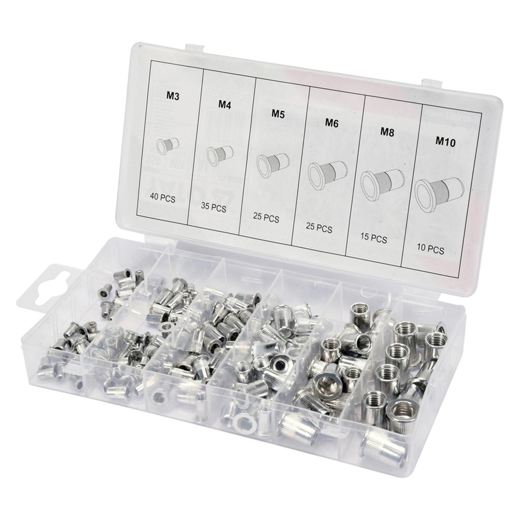 Yato Aluminium Rivet Nuts Set (Pack of 150)