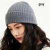 Unisex Seamless Knit Winter Hat: Warm, Large Brim, Ear Protection, Solid Color, Round Crown, Fits Large Heads.
