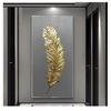 Leaves Wall Art  Posters and Prints Wall Pictures for Living Room Porch Decoration Home Decor Canvas Painting Golden Feather