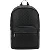 Monogram Pattern Large Capacity Fabric Backpack Men Backpacks Space-Black 4D3202G-UB1