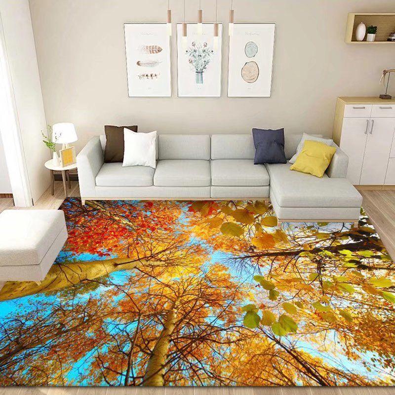 

Нескользящий бархатный ковер для гостиной: Грязеотталкивающий, простой в уходе, прохладный, тихий, простой стиль 200*300cm