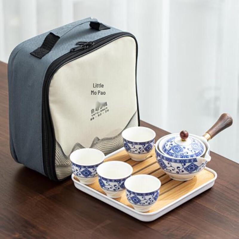 Automatic Rotating Ceramic Kung Fu Tea Set