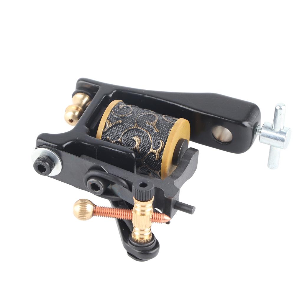 12 Bobine de Fire cu Model Unic Pistol Mașină de Tatuat Aliaj Bobină cu Fir Unic Mașină de Tatuat