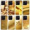 Fine Gold Pattern Printing Phone Case For Xiaomi Redmi Note 10 11 12 13 14 15 Pro Plus 11S 12S 14S 11T 11E 10S Soft TPU Back Cov