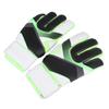 Soccer Goalkeeper Gloves Thickened Latex Goalkeeper Training Gloves Fluorescent Green Gloves for Adult Number 9