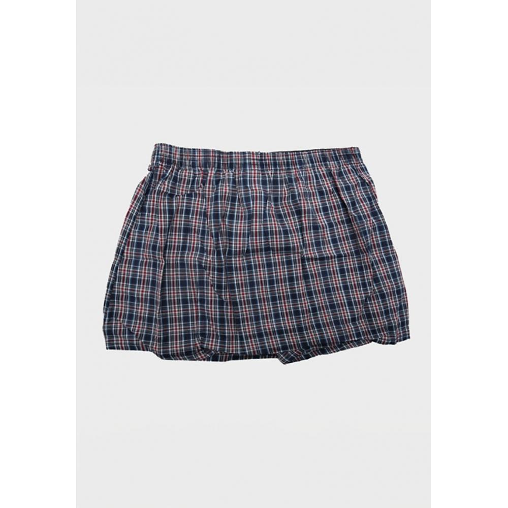 Daiso Checkered Trunks  105 Yellow (navy white) pattern (check)