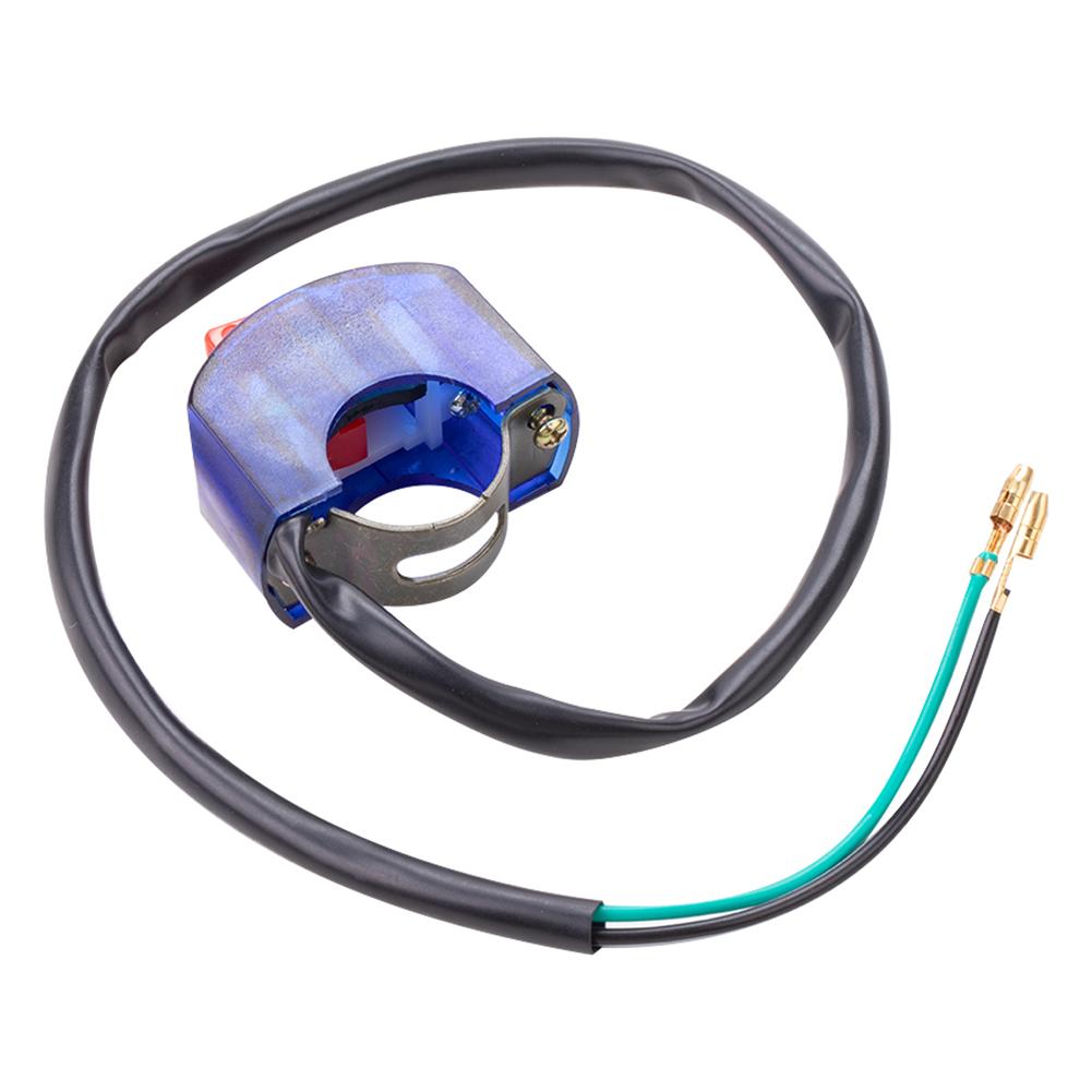 ON/OFF Button Handlebar Modified Headlight Switch Headlight Flameout Handlebar Button for ATV Bike Motorcycle Accessories