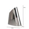 Luxury Cone-shaped Design Stainless Steel Vase, Living Room Flower Arrangement, Desktop Decoration, Home Decor Accessories
