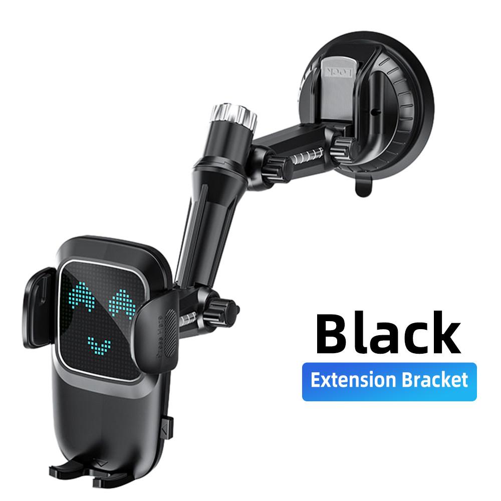 

HdoorLink Автомобильный держатель для телефона Sucker, универсальный, вращающийся на 360°, кронштейн для крепления мобильного телефона на лобовое стекло автомобиля, для iPhone, Samsung чёрный