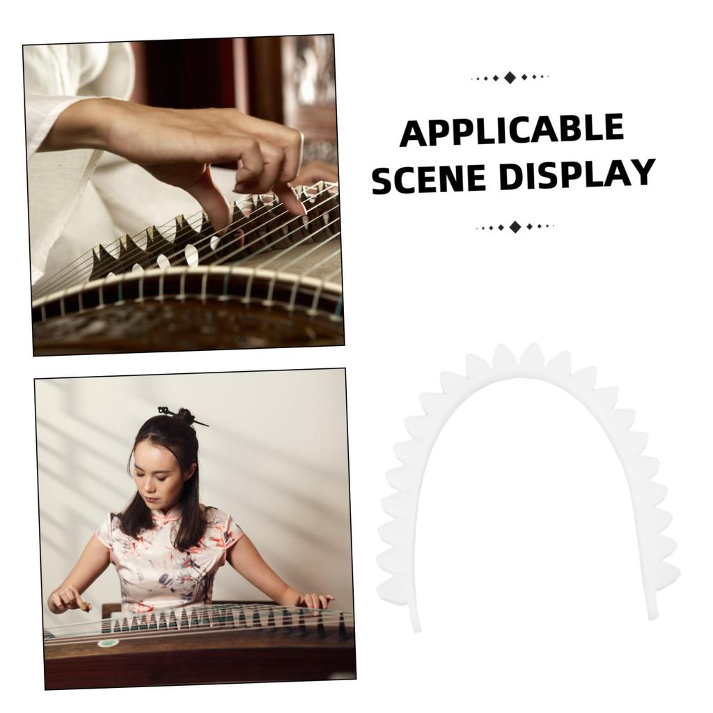 Alasum Silicone Mute Strip for Maintains Sound Silences Essential Tool for Training Guzheng, Clarity, Sound, Sound-Canceling