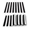 1PC Black White Stripes Pattern Table Mat Kitchen Decoration Placemat   For Wedding Dining Accessories
