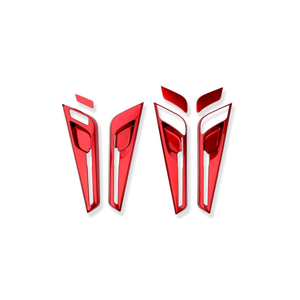 For KIA EV6 -2026 LHD/RHD Auto Interior Accessories Interior Mouldings Inner Door Panel Handle Cover Trim ABS Material