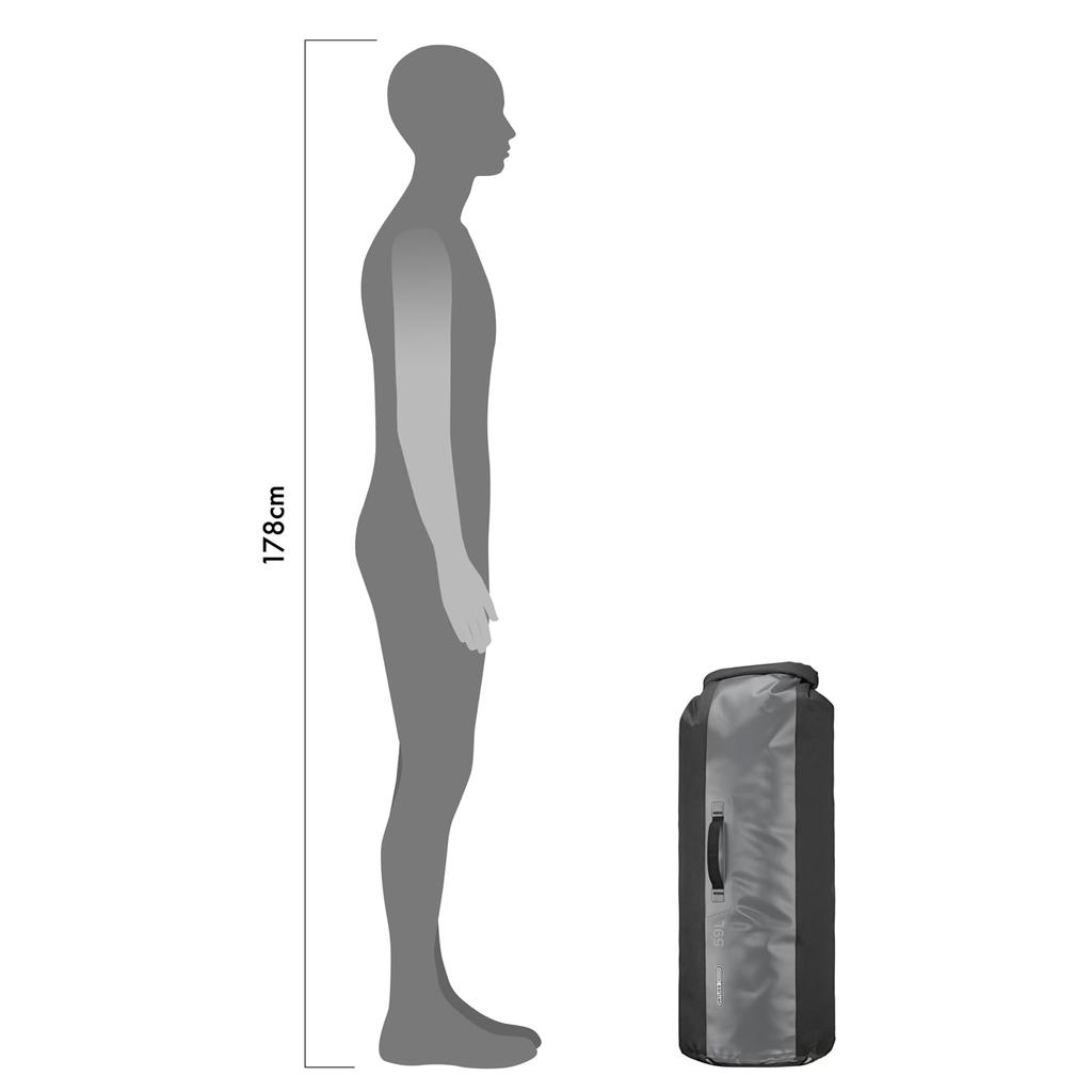 ORTLIEB Dry Bag PS490/59L K5651 Black/Gray