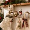 Novelty Holiday Desk Accessories Woodland Animal Advent Calendar, 24-Day Christmas Countdown Set with Forest Room Decorations Critter Ornaments,