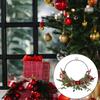 Elegant Christmas Wreath Hanging Decoration for Home Offices, Easy Installation,Illuminated Wreath Christmas Accessories