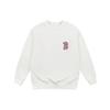 MLB Sweatshirts Unisex White Crew Neck Moderate Regular 31MT02111-43I