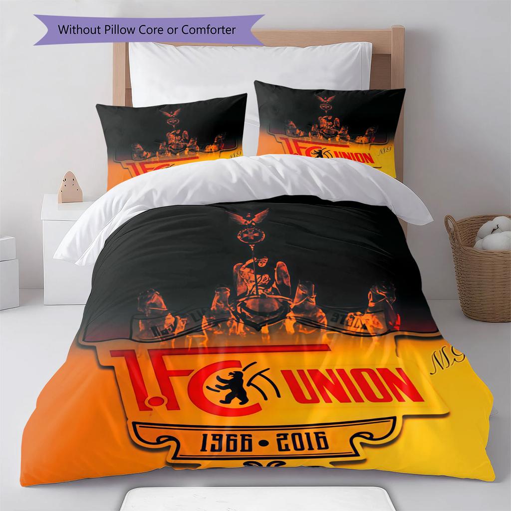 Union Legacy Bettwäsche Steppdecke Set Bettdeckenbezug Kissenbezug Heimdekoration Geburtstagsgeschenk (1 Bettbezug + 2 Kissenbezüge, ohne Füllung)