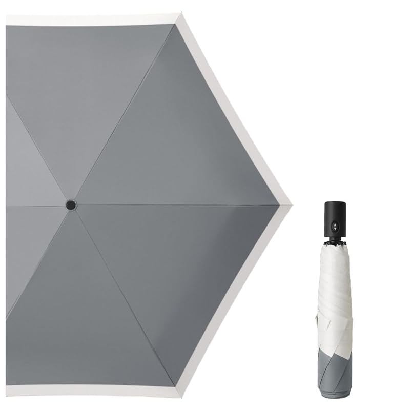 

[ishly] super lightweight 210g folding umbrella automatic open/close large size For both rain and shine Completely blacked out UV cut 100% one touch
